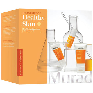 Dr. Murad Vitamin C Brightening Skincare Set - 3 Piece Regimen for Even Tone, Anti-Aging, Cruelty-Free Dr. Murad Vitamin C Skincare Set - Brighten & Even Tone Vitamin C skincare, Brightening skincare set, Gluten-free skincare, Cruelty-free skincare products, Glycolic acid serum, Anti-aging skincare, Skincare routine, Dr. Murad, Even tone skincare, Sensitive skin friendly, Cleaner beauty products, Skincare sets, Gift ideas for skincare enthusiasts