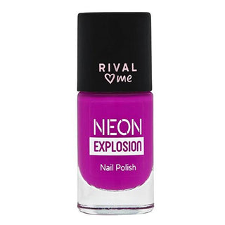 Rival Loves Me Neon Explosion Oje No.11 Vibrant Purple 8 ml - Neon Nail Polish with UV Glow Effect Rival Loves Me Neon Explosion Nail Polish - UV Glow Neon Nail Polish, Vibrant Purple Nail Polish, UV Glow Nail Polish, Rival Loves Me Nail Polish, Neon Explosion Nail Polish, Nail Art, Glow-in-the-Dark Nail Polish, Cosmetic Nail Products, Purple Nail Color, Neon Cosmetics, Nail Care, Beauty Products