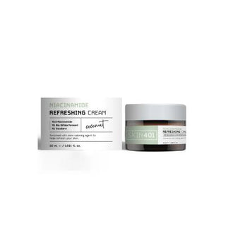 skin401 niacinamide refreshing cream, vegan moisturizer cream, skin401 cream 50 ml Skin401 Niacinamide Refreshing Cream - Vegan Moisturizer | 50 ml Skin401 Niacinamide Refreshing Cream - 50 ml skin-care, moisturizer, niacinamide, vegan, hydrating-cream, pores, skin-nourishing, all-skin-types, cruelty-free, ai-generated