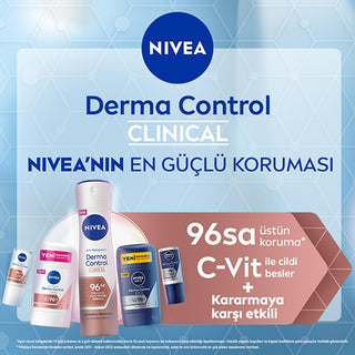Nivea Men Derma Control Clinical: 96HR Sweat & Odor Protection Deodorant Stick with Vitamin C – Fight Underarm Darkening for All Skin Types Nivea Men: 96HR Clinical Deodorant Stick - Sweat & Odor Control Nivea Men Deodorant, Men's Antiperspirant, Clinical Strength Deodorant, Long Lasting Deodorant, Underarm Darkening Deodorant, Deodorant for Men, Sweat Protection, Odor Protection, Stick Deodorant, Dry Deodorant, deodorant, antiperspirant, men's grooming, skin care, vitamin C, underarm care, odor control, sw
