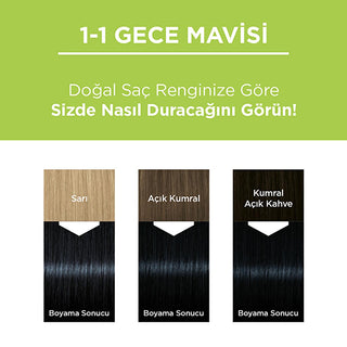 Palette Natural Hair Dye - Gece Mavisi (Night Blue) Permanent Hair Color with Natural Ingredients Palette Gece Mavisi Hair Dye - Natural & Long-Lasting Hair Dye, Natural Hair Color, Permanent Hair Dye, Palette Hair Color, Gece Mavisi Hair Color, Night Blue Hair Dye, Long-lasting Hair Color, Natural Ingredients Hair Dye, Hair Coloring, Beauty Products, Hair Care, Cosmetics