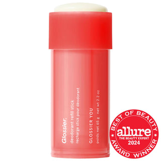 Glossier Refillable Aluminum-Free Deodorant Stick - Natural Deodorant with Coconut Oil, Refillable Case, and Sustainable Personal Care Glossier Refillable Deodorant - Natural & Sustainable Aluminum-Free Deodorant, Refillable Deodorant, Natural Deodorant, Coconut Oil Deodorant, Sustainable Personal Care, Glossier, Deodorant Stick, Refillable Case, Eco-Friendly, Gentle Personal Care, Skin Conditioning, Moisturizing Deodorant