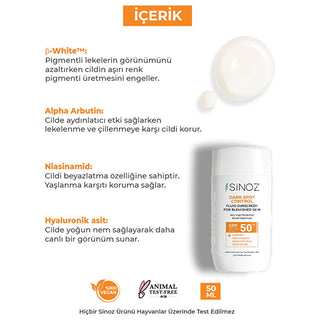 Sinoz SPF50+ Sunscreen for Dark Spots: Brightening Facial Sunscreen with Alpha Arbutin & Hyaluronic Acid – Non-Greasy, Daily Sun Protection for Hyperpigmentation Sinoz SPF50+ Sunscreen: Fade Dark Spots, Brighten Skin sunscreen for dark spots, hyperpigmentation sunscreen, SPF50+ face sunscreen, sunscreen with alpha arbutin, brightening sunscreen, non-greasy sunscreen, Sinoz sunscreen, sunscreen for uneven skin tone, daily facial sunscreen, sun protection for hyperpigmentation, facial sunscreen, hyperpigmenta