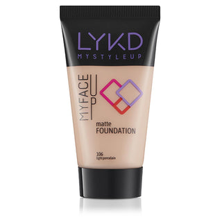 LYKD Mat Fondöten 106 Light Porcelain - Matte Foundation for Flawless, Long-Lasting Makeup LYKD Mat Fondöten - Matte Foundation for Flawless Makeup matte foundation, long-lasting foundation, LYKD Mat Fondöten, flawless skin finish, natural makeup look, cosmetics, makeup essentials, beauty products, skincare, makeup foundation, long-lasting makeup, natural beauty, beauty enhancer, everyday makeup, special occasion makeup