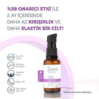 The Purest Solutions Retinol Serum - Anti-Aging Skincare with Hyaluronic Acid & Vitamin E Retinol Serum - Anti-Aging Skincare with Hyaluronic Acid Retinol Serum, Anti-aging skincare, Hyaluronic Acid, Vitamin E serum, Dermatologically tested skincare, Hypoallergenic skincare products, Skincare for aging skin, Natural skincare, Anti-wrinkle serum, Skin hydration, Youthful skin, Sensitive skin care