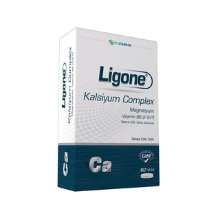 Ligone Calcium Complex Dietary Supplement for Bone Health Support - 60 Tablets Ligone Calcium Complex - Bone Health Support Supplement Calcium Supplement,Multivitamin for Adults,Bone Health Support,Dietary Supplement,Vitamins and Minerals,Ligone Calcium Complex,Health Supplements,Bone Density Support,Nutritional Supplements,Vitamin D3,Calcium Magnesium Zinc Supplement