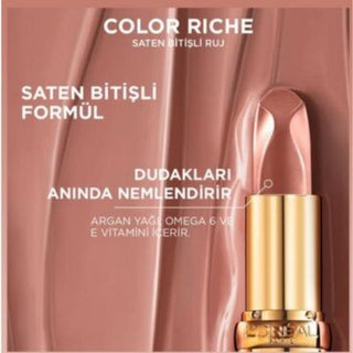 L'Oreal Paris Color Riche Nude Intense Lipstick - 601 Worth It: Moisturizing Satin Finish with Argan Oil for Hydrated, Natural-Looking Lips L'Oreal Nude Lipstick: Hydrating Satin Finish | Color Riche 601 Loreal lipstick, nude lipstick, satin lipstick, moisturizing lipstick, argan oil lipstick, Color Riche lipstick, nude intense lipstick, 601 Worth It lipstick, Loreal Paris nude lipstick, best nude lipstick, lipstick, nude lip color, hydrating lipstick, lip care, satin finish lipstick, natural lipstick, ever