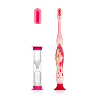 benri child toothbrush pink front view, benri child toothbrush pink side view, benri child toothbrush pink with timer Benri Child Toothbrush - Soft Pink Design with Timer for Kids | Ideal for Ages 3-12 Benri Child Toothbrush - Pink Color with Timer benri, child-toothbrush, pink-toothbrush, soft-bristles, kids-dental-care, ergonomic-design, toothbrush-with-timer, parents-approved, children, ai-generated