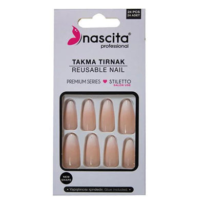Nascita Ombre Stiletto Nail Polish 205 - Stylish Ombre Nail Color for Fashion & Nail Art Enthusiasts