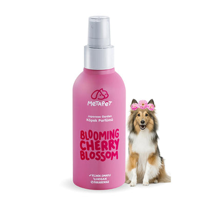 Metapet Natural Pet Perfume - Japanese Cherry Blossom 5.07 fl oz, Paraben-Free, pH Balanced for Pets