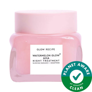 Watermelon Glow AHA Night Treatment Mask: Exfoliate, Hydrate & Brighten for Radiant Skin | Vegan & Cruelty-Free Watermelon Glow AHA Mask: Overnight Exfoliate, Brighten & Hydrate AHA night treatment, exfoliating face mask, hyaluronic acid serum, vegan skincare, cruelty-free beauty products, overnight skin resurfacing treatment, brightening face mask, skin texture improvement, pore minimizing mask, watermelon glow mask, AHA mask, night mask, face mask, hydrating mask, brightening mask, vegan beauty, cruelty-f