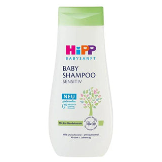 Hipp Organic Baby Shampoo 200ml - Tear-Free, Gentle Cleansing for Sensitive Skin & Healthy Hair with Almond Extract Hipp Organic Baby Shampoo - Tear-Free & Gentle baby shampoo, gentle baby shampoo, organic baby shampoo, tear-free baby shampoo, shampoo for sensitive skin, hypoallergenic baby shampoo, baby hair care, organic almond extract shampoo, hipp baby shampoo, baby bath products, baby bath, baby cleansing, organic shampoo, almond extract, sensitive skin, tear free, baby, kids, children, family shampoo,