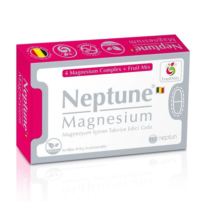 Neptune Magnesium Complex: Unlock Energy & Muscle Function with Bisglycinate, Citrate, & Berry Extracts - 30 Capsules