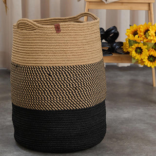 jute basket for home decor, multi-purpose jute storage basket, handmade jute laundry basket, eco-friendly jute basket Coco Jute Basket - Multi-Purpose Storage Solution for Homeowners | 14 in x 17.7 in Coco Jute Basket - Multi-Purpose Natural Storage handmade, jute-basket, multi-purpose, eco-friendly, storage, home-decor, laundry-basket, plant-pot, interior-design, ai-generated