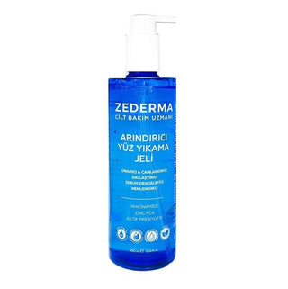 Zederma Facial Cleansing Gel - Alcohol-Free, Prebiotic Skincare for Oily, Sensitive Skin Zederma Facial Cleansing Gel - Gentle & Effective Skincare Facial cleansing gel, Zederma face wash, Alcohol-free face cleanser, Prebiotic skincare, Sensitive skin face wash, Skincare for oily skin, Gentle facial cleanser, Natural skincare products, Prebiotic face wash, Niacinamide face wash, Zinc face wash, Non-comedogenic cleanser, Skincare routine, Facial care, Cleansing gel, Sensitive skin care