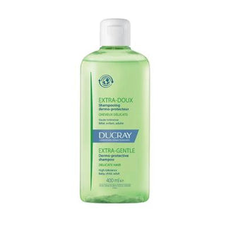 Ducray Extra Doux Gentle Shampoo for Sensitive Scalp, pH Balanced, 13.53 fl oz Ducray Extra Doux Gentle Shampoo - pH Balanced for Sensitive Scalp gentle shampoo, sensitive scalp shampoo, pH balanced shampoo, family shampoo, Ducray Extra Doux Şampuan, daily hair care, mild shampoo, non-irritating shampoo, hypoallergenic shampoo, scalp health, hair care routine, gentle cleansing, family-friendly shampoo, daily use shampoo
