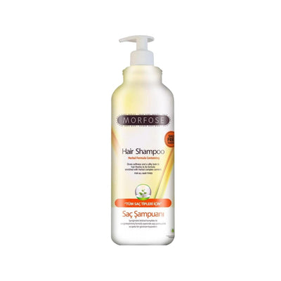 Morfose Natural Salt-free Shampoo 1000ml - Herbal, Large Volume, Gentle Hair Care
