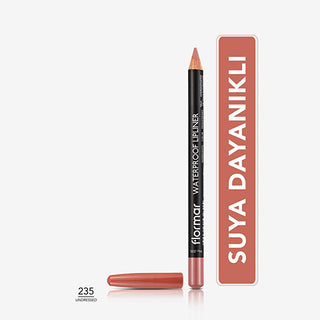 Flormar Waterproof Mat Lip Liner - Long-Lasting, High Pigment, Vitamin Enriched - 235 Undressed Flormar Mat Lip Liner - Waterproof & Long-Lasting Mat Lip Liner, Waterproof Lip Liner, Flormar Lip Liner, Long-lasting Lip Makeup, Matte Finish Lip Color, Lip Makeup, Cosmetics, Makeup Essentials, Beauty Products, Lip Care, Vitamin Enriched, High Pigment, Waterproof Makeup, Durable Lip Color, Lip Definition, Lip Shape, Makeup for Daily Wear, Special Occasion Makeup, Active Lifestyle Makeup