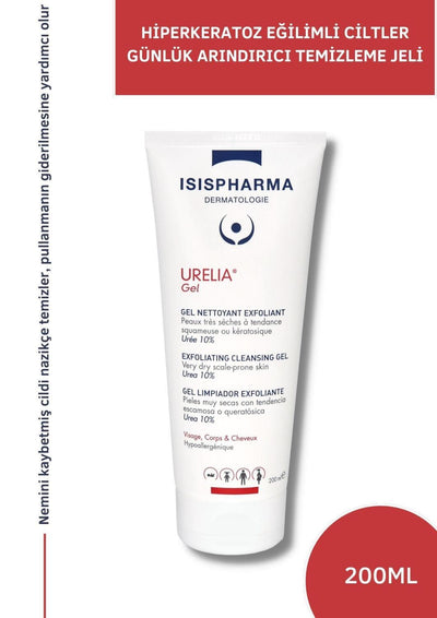 Isis Urelia Gel Cleanser For Face, Hair & Body - 200ml, Gentle & Versatile Sensitive Skin Care