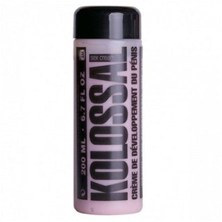 kolossal-cream-200ml-bottle, kolossal-cream-in-use-on-skin Kolossal Cream 200 ml - Hydrating Body Lotion Kolossal Cream - Nourishing Skin Care kolossal-cream, moisturizer, dry-skin-care, herbal-cream, hydrating-lotion, nourishing-skin, body-care, daily-moisturizer, skincare, ai-generated