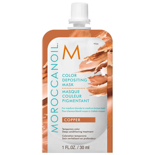 Moroccanoil Mini Color Depositing Mask - Temporary Hair Color & Nourishment Moroccanoil Mini Color Depositing Mask - Temporary Color & Nourishment color depositing hair mask, temporary hair color, hair nourishment, sulfate-free hair products, paraben-free hair care, hair mask, color-treated hair, hair care, hair treatment, Moroccanoil, hair color, hair health, hair shine, frizz control, antioxidant hair care