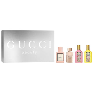 Gucci Mini Perfume Set: Women's Fragrance Discovery Set | Guilty, Bloom, Flora - Luxury Perfume Sampler, Travel Size Perfumes Gucci Mini Perfume Set: Luxury Fragrance Discovery for Women Gucci perfume set, mini perfume set, women's fragrance discovery set, Gucci Guilty Pour Femme, Gucci Bloom, Gucci Flora Gardenia, Gucci Flora Orchid, luxury perfume sampler, perfume gift set for her, travel size perfumes, Gucci, perfume set, fragrance discovery set, women's fragrance, luxury perfume, perfume sampler, travel