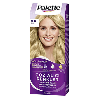 Palette 9-0 Sarı Yellow Hair Dye: Vibrant, Long-Lasting Color with Keratin & Oils for Healthy, Shiny Hair Palette 9-0 Sarı: Vibrant Yellow Hair Dye with Keratin & Oils hair dye, yellow hair dye, 9-0 hair dye, Palette hair dye, Saç Boyası, sarı saç boyası, hair color, permanent hair dye, yellow hair color, vibrant hair, keratin hair dye, pantenol hair dye, nourishing oils hair dye, hair care, hair coloring, women's hair dye, hair color for women, hair color for girls, bright yellow hair, long-lasting hair dy