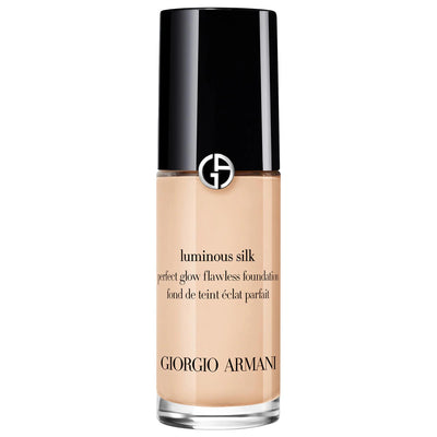 Mini Luminous Silk Natural Glow Foundation - Liquid Foundation for Natural Glow, Medium Coverage, Skincare-Infused Makeu