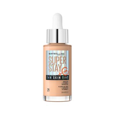 Maybelline Super Stay Skin Tint Foundation: Lightweight Vitamin C Formula for Radiant, All-Day Coverage - Brightening Sk