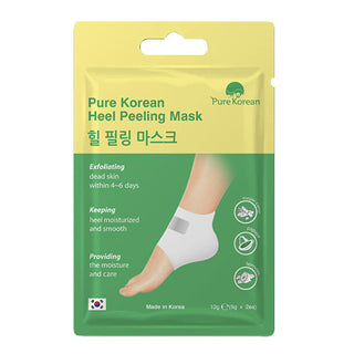 Pure Korean Heel Peeling Mask: Exfoliate Dry, Cracked Feet for Soft, Smooth Heels - Dead Skin Remover Foot Treatment with Papaya & Lemon Extracts Pure Korean Heel Mask: Soft Feet & Cracked Heel Repair Foot peeling mask, Heel peeling mask, Dead skin remover, Dry heel treatment, Foot exfoliation, Soft feet, Cracked heel repair, Papaya foot treatment, Foot care, Heel care, Exfoliating mask, Moisturizing mask, Korean beauty, K-beauty, Home pedicure, Foot treatment, Dry skin solution, Cracked skin solution, Papa