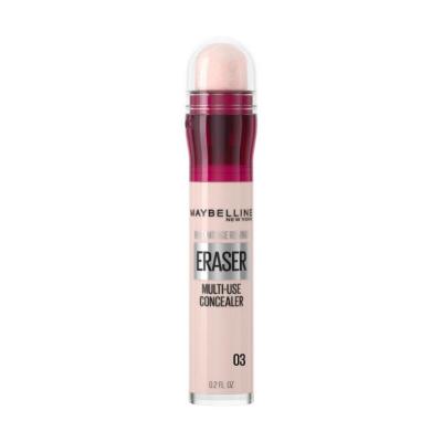 Maybelline Instant Anti Age Eraser Concealer - 03 Fair: Target Dark Circles, Blemishes, and Fine Lines for Bright, Even 