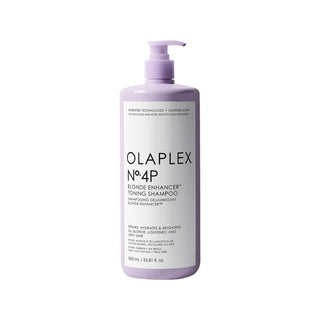 Olaplex No. 4P Blonde Enhancer Toning Shampoo - 1000ml, Neutralizes Brassy Tones, Enhances Blonde Hair Color Olaplex No. 4P Toning Shampoo for Blonde Hair Blonde Enhancer Shampoo, Olaplex No. 4P, Toning Shampoo, Blonde Hair Care, Hair Toning Products, Blonde Hair Toner, Hair Care, Salon Quality at Home, Color Maintenance, Brassy Tone Correction, Healthy Blonde Hair, Vibrant Blonde Color