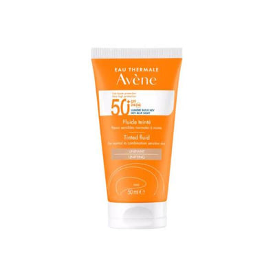 Avene Tinted Fluid SPF50+ Unifying Ultra-Light Tinted Sunscreen Fluid - High SPF Protection & Unifying Coverage