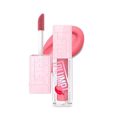 Maybelline Lifter Plump Lip Gloss - Non-Sticky, Long-Lasting Plumping Effect, Instantly 30% Fuller Lips