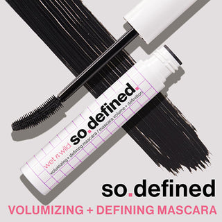 wet n wild Mega So Define Volumizing Mascara: Dramatic Volume, Definition & Vitamin E for Lash Health wet n wild Volumizing Mascara: Get Dramatic, Defined Lashes volumizing mascara, defining mascara, vitamin E mascara, mega volume mascara, wet n wild mascara, lash volumizer, lash definer, affordable mascara, long lasting mascara, mascara, volume mascara, define lashes, lengthening mascara, makeup, cosmetics, eye makeup, beauty, dramatic lashes, fuller lashes, vitamin E, spiral brush, no clump mascara, gifts
