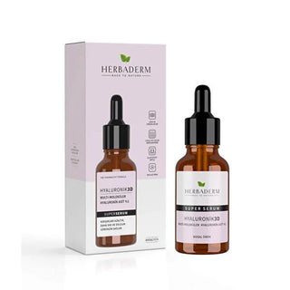 Herbaderm Hyaluronic Acid Serum 3D - Intense Hydration & Anti-aging Skincare Herbaderm Hyaluronic Acid Serum 3D - Hydrate & Anti-age Hyaluronic Acid Serum, Hydrating Serum, Anti-aging Skincare, Moisturizing Serum, 3D Hyaluronic Acid, Skincare, Anti-aging, Hydration, Serum, Cosmetics, Beauty Products, Facial Care, Dry Skin Solution, Fine Lines and Wrinkles Reduction