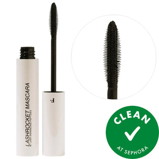 Freck Beauty LashRocket Serum-Infused Mascara - Vegan, Lengthening & Volumizing Freck Beauty LashRocket Mascara - Vegan & Lengthening serum-infused mascara, lash enhancing mascara, vegan mascara, gluten-free mascara, cruelty-free mascara, lengthening and volumizing mascara, clean beauty mascara, beauty, eye makeup, cosmetics, vegan beauty products, lash care, mascara with lash serum, long-lasting mascara, volumizing mascara, lengthening mascara
