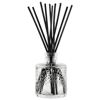 Voluspa Tahitian Coconut Vanilla Home Diffuser - Long-Lasting Fragrance, Elegant Glass Vessel, 4-6 Months Tahitian Coconut Vanilla Home Diffuser - 4-6 Months Fragrance home diffuser, Tahitian Coconut Vanilla fragrance, long-lasting fragrance, rattan reeds diffuser, glass vessel home fragrance, home decor, tropical fragrance, elegant decor, low-maintenance fragrance, Voluspa, home fragrance, diffuser, fragrant home, relaxing ambiance, gift ideas