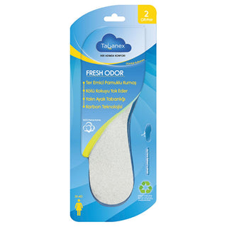 tabanex fresh odor insole for women, comfortable insole with towel fabric, flexible and breathable insole Tabanex Fresh Odor Insole - Comfort for Women Tabanex Fresh Odor Insole - Comfort for Women tabanex, fresh-odor-insole, women-footwear, comfortable-insoles, eco-friendly, moisture-absorbing, breathable, three-layer, active-charcoal, ai-generated