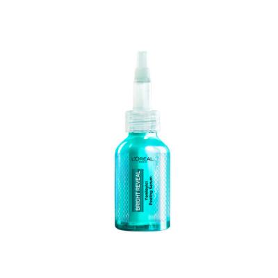 Loreal Paris Bright Reveal: 25% AHA BHA PHA Peeling Serum for Skin Renewal, Brightening, and Pore Minimizing - Gentle Ex