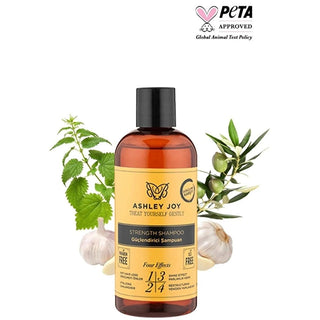 Ashley Joy Hair Loss Strengthening Shampoo - Garlic & Keratin Repair, Boost Volume & Shine - 400ml Ashley Joy Hair Loss Shampoo - Garlic & Keratin Repair hair loss shampoo, strengthening shampoo, garlic shampoo, keratin hair repair, volume boosting shampoo, anti hair fall shampoo, hair shine shampoo, damaged hair repair, Ashley Joy shampoo, dökülme karşıtı şampuan, hair strengthening, anti-breakage, hair repair, hair volume, hair shine, garlic extract, keratin, shampoo, hair care, hair treatment, hair fall 
