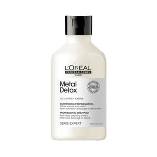Loreal Professionnel Metal Detox Shampoo - 10.14 fl oz - Professional Hair Detoxification for Chemically Treated Hair Loreal Professionnel Metal Detox Shampoo - Professional Hair Detox Loreal Professionnel Metal Detox Shampoo, Professional hair care for metal detoxification, Shampoo for chemically treated hair, Antioxidant and botanical moisturizer infused shampoo, Color-treated hair care products, Hair detox shampoo, Professional hair care products, Chemically treated hair care, Hair care for damaged hair,