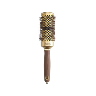 Olivia Garden Expert Blowout Curl Wavy Bristles Gold Brown Hair Brush 55mm - Professional Styling Tool for Wavy & Curly Hair Olivia Garden 55mm Wavy Bristles Hair Brush - Expert Blowout Curl Hair Brush, Wavy Bristles Hair Brush, Olivia Garden Hair Brush, Blowout Curl Hair Brush, Gold Brown Hair Brush, Professional Hair Styling Tools, Hair Care Tools, Wavy Hair, Curly Hair, Styling Brush, Beauty Essentials, Hair Styling Products