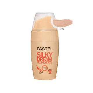 Pastel Silky Dream Foundation: Lightweight, Hydrating, & Long-Lasting Coverage for a Natural Finish - 30 ml - 352 Pastel Foundation: Lightweight, Long-Lasting & Natural Finish foundation, lightweight foundation, long lasting foundation, hydrating foundation, non-comedogenic foundation, natural finish foundation, makeup, face makeup, concealing foundation, breathable foundation, radiant foundation, easy application, smooth complexion, blemish coverage, redness reduction, dry skin, moisturizing, healthy skin,