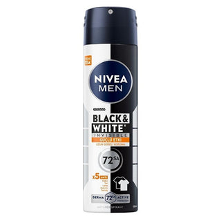 Nivea Men Men's Deodorant Spray, Anti-Perspirant Protection for Up to 72 Hours, Stain-Free, Dermatologically Tested - 5.07 fl oz Nivea Men Deodorant Spray - 72 Hour Protection men's deodorant spray, anti-perspirant deodorant, long-lasting deodorant, odor protection, stain-free deodorant, Nivea Men, dermatologically tested, ethyl alcohol-free, personal care, grooming, hygiene, men's grooming, confidence, freshness