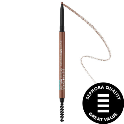 BeautyCareBag Retractable Eyebrow Pencil by [Brand Name] - Waterproof, Ultra-Fine Tip for Natural-Looking Brows