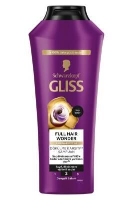 Gliss Full Hair Wonder Anti-Hair Loss Shampoo: Strengthens, Volumizes Thin Hair with Biotin & Collagen - 400ml Gliss Anti-Hair Loss Shampoo: Thicker, Fuller Hair with Biotin hair loss shampoo, anti-hair loss shampoo, shampoo for thinning hair, biotin shampoo, collagen shampoo, hair strengthening shampoo, shampoo for weak hair, hair volume shampoo, shampoo with biotin collagen, hair loss prevention shampoo, hair loss, thinning hair, weak hair, fine hair, biotin, collagen, herbal proteins, vitamin complex, ha