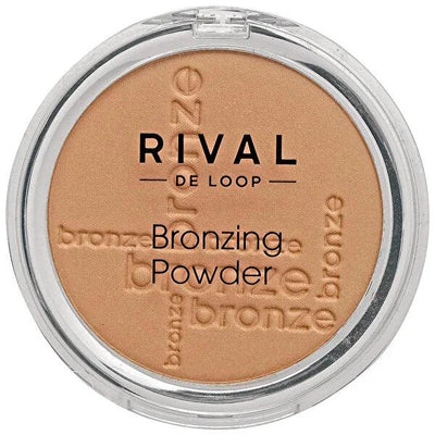 Rival de Loop Bronzing Powder - Salted Caramel, 9.5g - Natural Glow with Grape Seed Oil & Shimmering Pigments