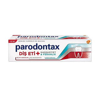 Parodontax Sensitive Gum Care Toothpaste for Fresh Breath - 2.54 fl oz Parodontax Sensitive Gum Care Toothpaste - Fresh Breath Solution sensitive teeth toothpaste, gum care toothpaste, plaque control toothpaste, fresh breath toothpaste, sodium bicarbonate free toothpaste, oral care, gum sensitivity, bad breath, healthy gums, Pro-Neutro technology, salt-free toothpaste