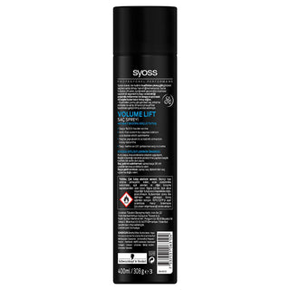 Syoss Volume Lift Hair Spray: Achieve 48H Lasting Volume & Thicker Hair - Hair Strengthening Spray Syoss Volume Lift: 48H Volume & Strong Hold Hair Spray Syoss Volume Lift Hair Spray, hair volume spray, long lasting hair hold, hair strengthening spray, 48 hour hair volume, saç spreyi, volume hair products, thickening hair spray, hair spray, volume spray, hair hold, hair strengthening, hair styling, styling product, volume lift, strong hold, long-lasting hold, hair care, beauty product, hair volume, hair thi